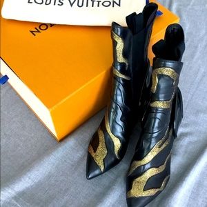 Louis Vuitton Fireball Bootie